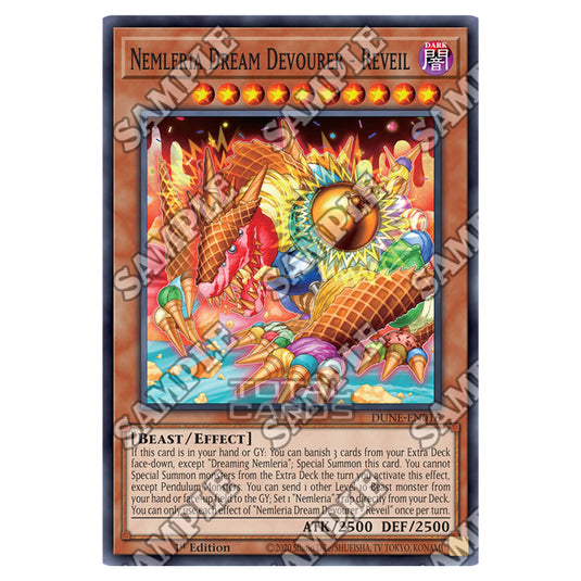 Yu-Gi-Oh! - Duelist Nexus - Nemleria Dream Devourer - Reveil (Common) - DUNE-EN016