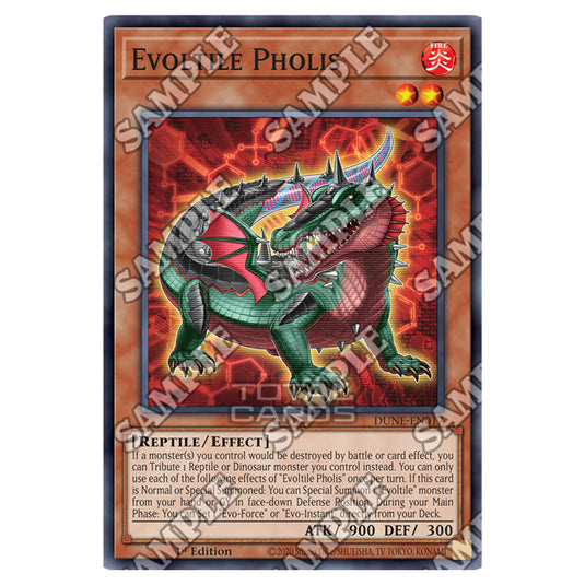 Yu-Gi-Oh! - Duelist Nexus - Evoltile Pholis (Common) - DUNE-EN017