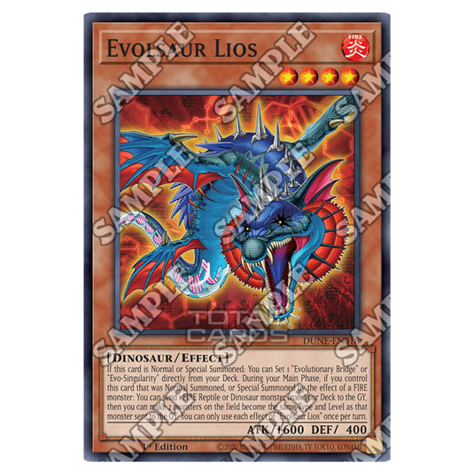 Yu-Gi-Oh! - Duelist Nexus - Evolsaur Lios (Common) - DUNE-EN018 Yu-Gi-Oh! - Duelist Nexus - Evolsaur Lios (Common) - DUNE-EN018
