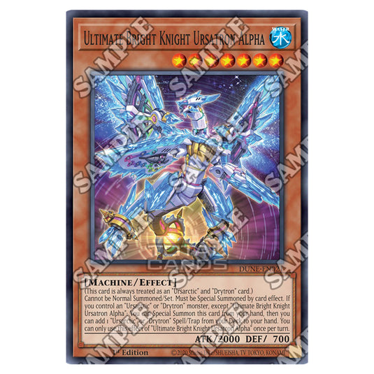 Yu-Gi-Oh! - Duelist Nexus - Ultimate Bright Knight Ursatron Alpha (Super Rare) - DUNE-EN021