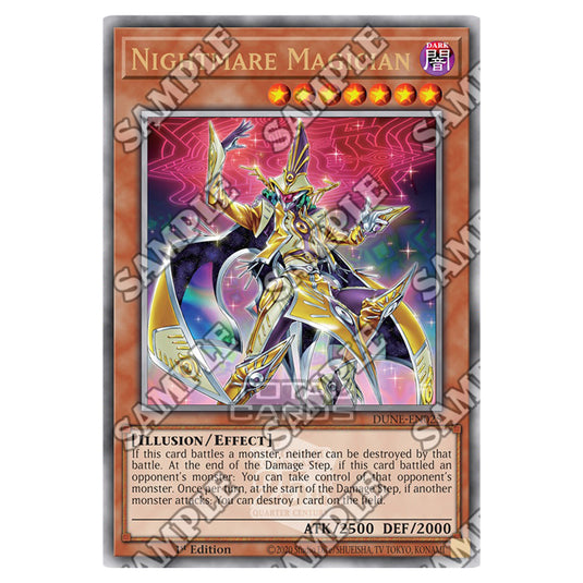 Yu-Gi-Oh! - Duelist Nexus - Nightmare Magician (Quarter Century Secret Rare) - DUNE-EN025a