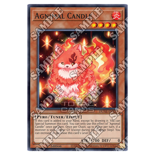 Yu-Gi-Oh! - Duelist Nexus - Agnimal Candle (Common) - DUNE-EN027