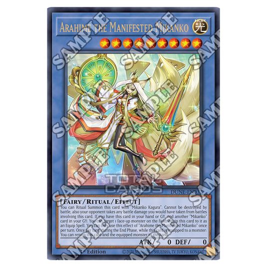 Yu-Gi-Oh! - Duelist Nexus - Arahime the Manifested Mikanko (Ultra Rare) - DUNE-EN032