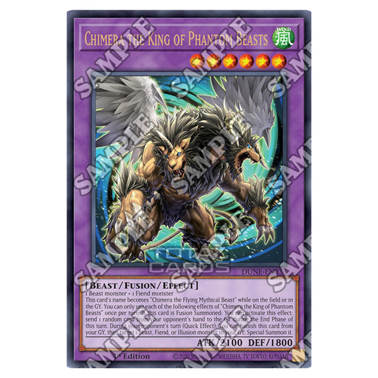 Yu-Gi-Oh! - Duelist Nexus - Chimera the King of Phantom Beasts (Ultra Rare) - DUNE-EN033