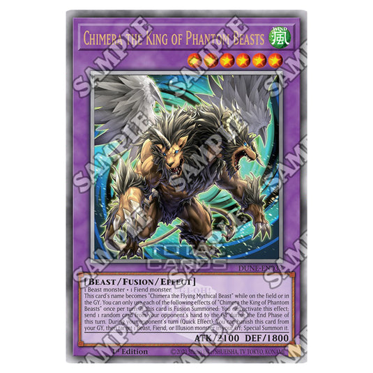 Yu-Gi-Oh! - Duelist Nexus - Chimera the King of Phantom Beasts (Quarter Century Secret Rare) - DUNE-EN033a