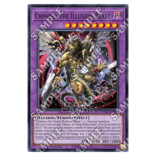 Yu-Gi-Oh! - Duelist Nexus - Chimera the Illusion Beast (Super Rare) - DUNE-EN034