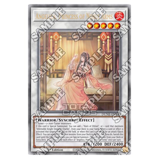 Yu-Gi-Oh! - Duelist Nexus - Angelica, Princess of Noble Arms (Quarter Century Secret Rare) - DUNE-EN040a