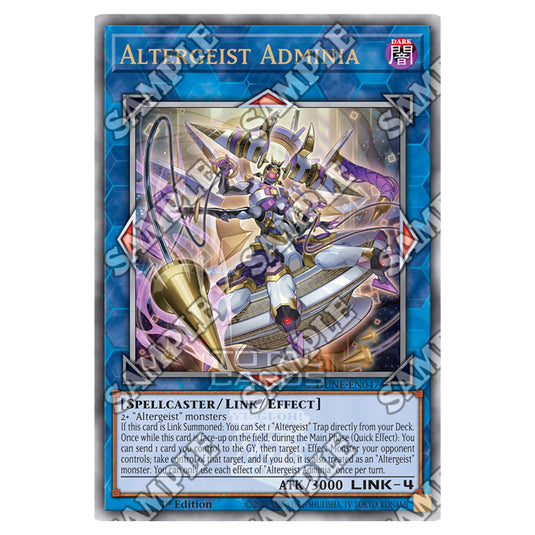 Yu-Gi-Oh! - Duelist Nexus - Altergeist Adminia (Quarter Century Secret Rare) - DUNE-EN047a