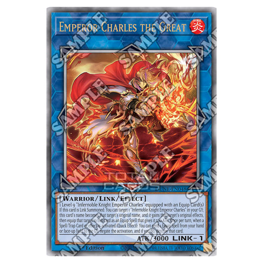 Yu-Gi-Oh! - Duelist Nexus - Emperor Charles the Great (Quarter Century Secret Rare) - DUNE-EN048a