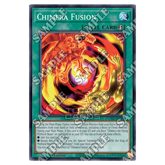 Yu-Gi-Oh! - Duelist Nexus - Chimera Fusion (Super Rare) - DUNE-EN052 Yu-Gi-Oh! - Duelist Nexus - Chimera Fusion (Super Rare) - DUNE-EN052