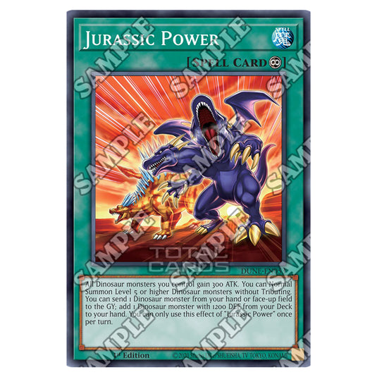 Yu-Gi-Oh! - Duelist Nexus - Jurassic Power (Common) - DUNE-EN053