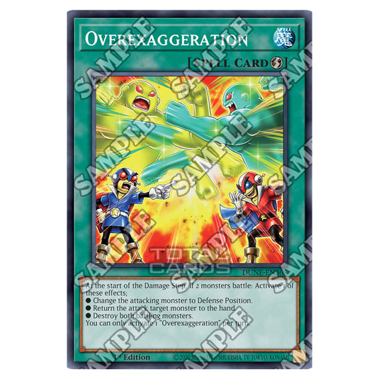 Yu-Gi-Oh! - Duelist Nexus - Overexaggeration (Common) - DUNE-EN065 Yu-Gi-Oh! - Duelist Nexus - Overexaggeration (Common) - DUNE-EN065