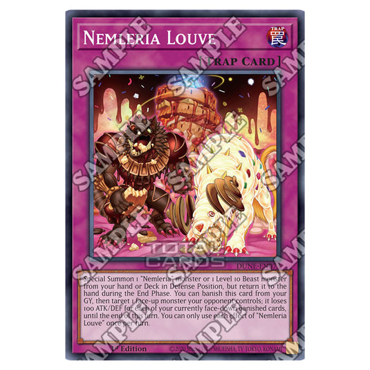 Yu-Gi-Oh! - Duelist Nexus - Nemleria Louve (Common) - DUNE-EN073 Yu-Gi-Oh! - Duelist Nexus - Nemleria Louve (Common) - DUNE-EN073