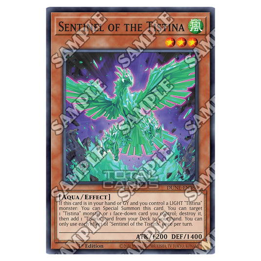 Yu-Gi-Oh! - Duelist Nexus - Sentinel of the Tistina (Super Rare) - DUNE-EN086