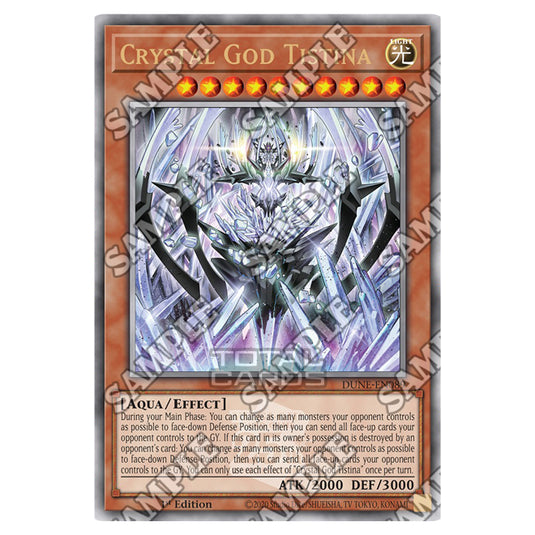 Yu-Gi-Oh! - Duelist Nexus - Crystal God Tistina (Quarter Century Secret Rare) - DUNE-EN089a
