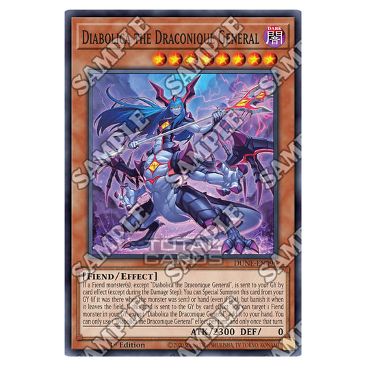 Yu-Gi-Oh! - Duelist Nexus - Diabolica the Draconique General (Common) - DUNE-EN096