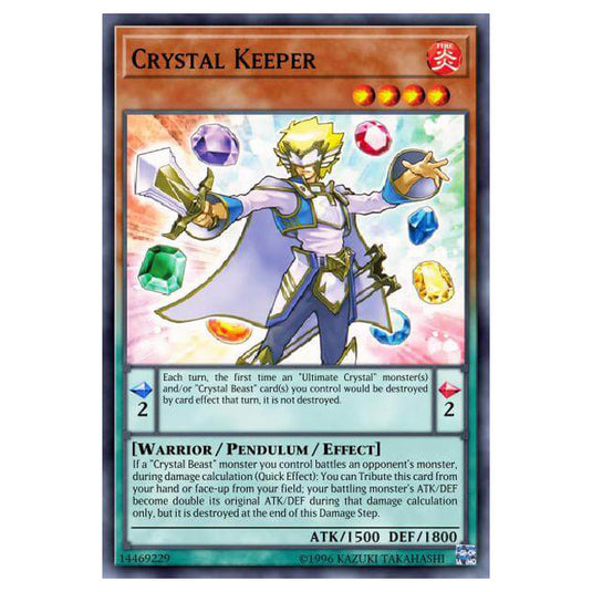 Yu-Gi-Oh! - Structure Deck - Legend of the Crystal Beasts - Crystal Keeper (Common) SDCB-EN010