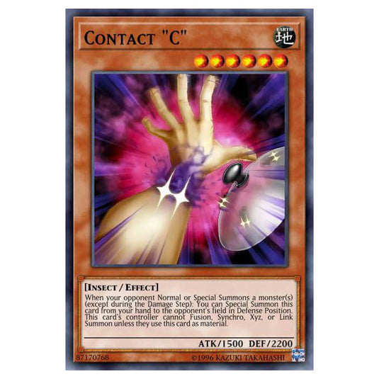 Yu-Gi-Oh! - Structure Deck - Legend of the Crystal Beasts - Contact C (Common) SDCB-EN013