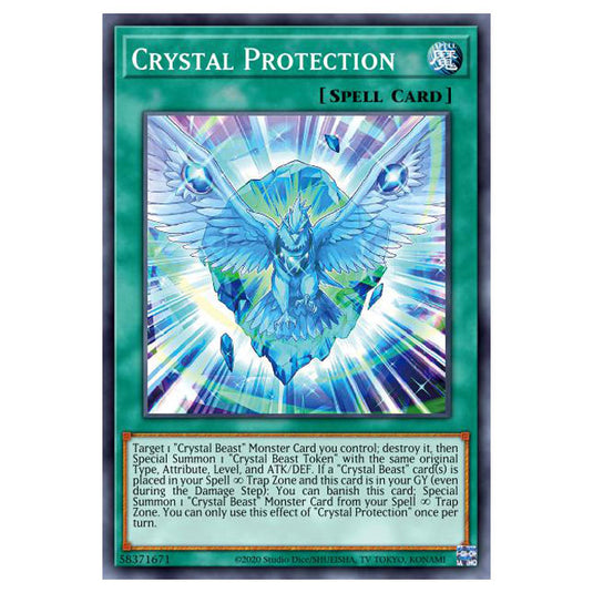 Yu-Gi-Oh! - Structure Deck - Legend of the Crystal Beasts - Crystal Aegis (Common) SDCB-EN017