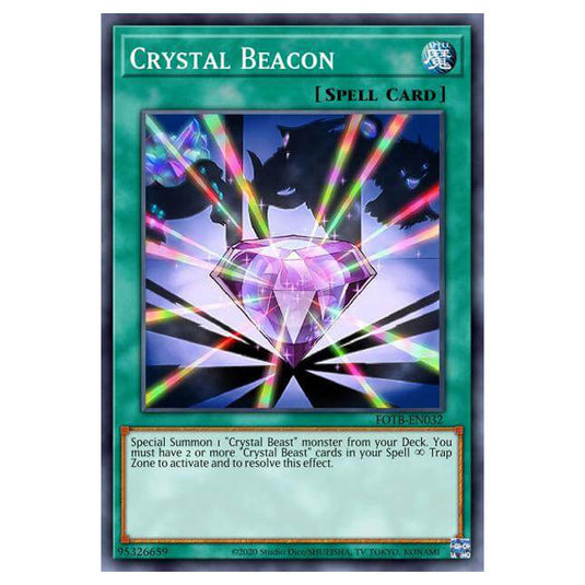 Yu-Gi-Oh! - Structure Deck - Legend of the Crystal Beasts - Crystal Beacon (Common) SDCB-EN020