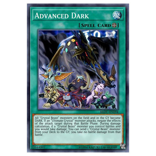 Yu-Gi-Oh! - Structure Deck - Legend of the Crystal Beasts - Advanced Dark (Common) SDCB-EN028