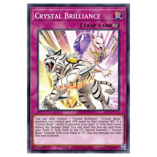 Yu-Gi-Oh! - Structure Deck - Legend of the Crystal Beasts - Crystal Brilliance (Common) SDCB-EN034