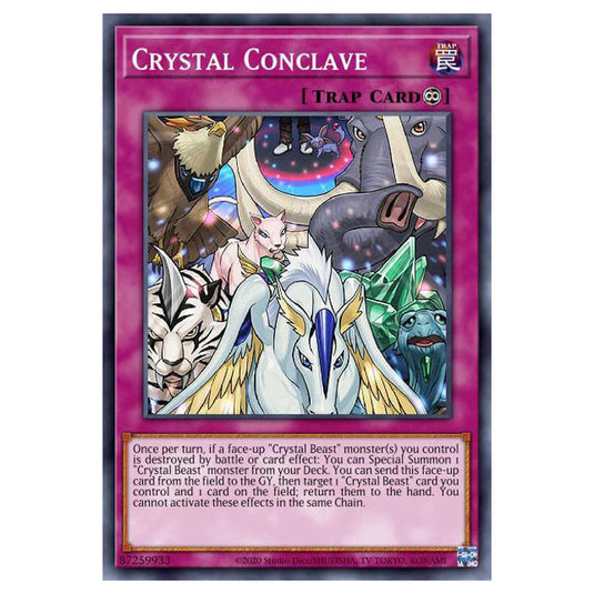 Yu-Gi-Oh! - Structure Deck - Legend of the Crystal Beasts - Crystal Conclave (Common) SDCB-EN036