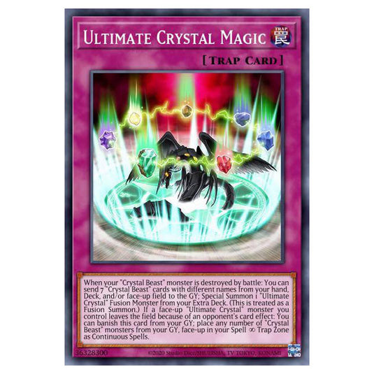 Yu-Gi-Oh! - Structure Deck - Legend of the Crystal Beasts - Ultimate Crystal Magic (Common) SDCB-EN037