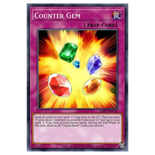 Yu-Gi-Oh! - Structure Deck - Legend of the Crystal Beasts - Counter Gem (Common) SDCB-EN038