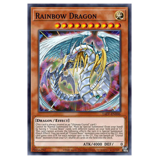 Yu-Gi-Oh! - Structure Deck - Legend of the Crystal Beasts - Rainbow Dragon (Ultra Rare) SDCB-EN041