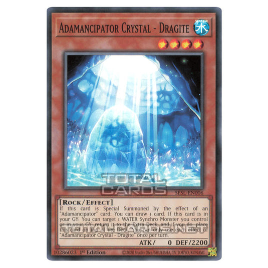 Yu-Gi-Oh! - Secret Slayers - Adamancipator Crystal - Dragite (Super Rare) SESL-EN006