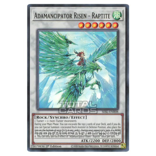 Yu-Gi-Oh! - Secret Slayers - Adamancipator Risen - Raptite (Super Rare) SESL-EN008