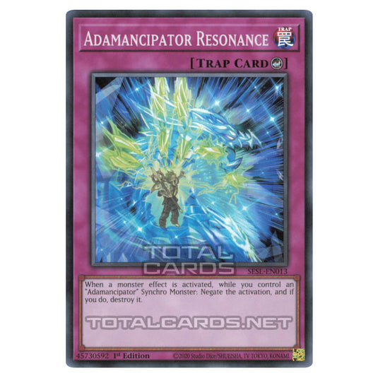 Yu-Gi-Oh! - Secret Slayers - Adamancipator Resonance (Super Rare) SESL-EN013