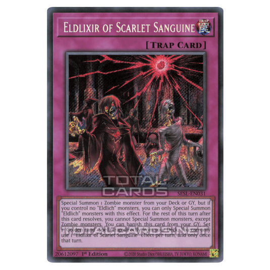 Yu-Gi-Oh! - Secret Slayers - Eldlixir of Scarlet Sanguine (Secret Rare) SESL-EN031
