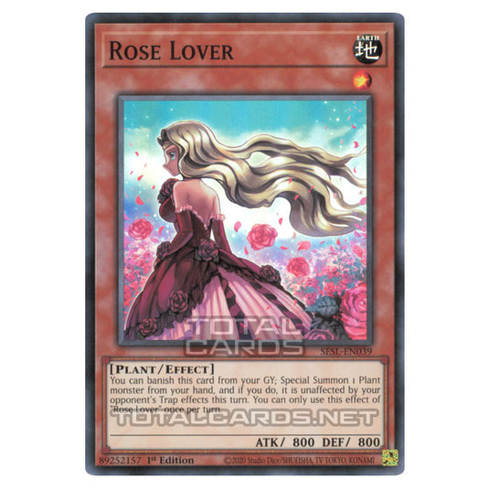 Yu-Gi-Oh! - Secret Slayers - Rose Lover (Super Rare) SESL-EN039
