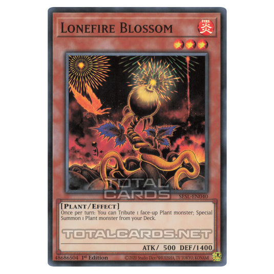 Yu-Gi-Oh! - Secret Slayers - Lonefire Blossom (Super Rare) SESL-EN040