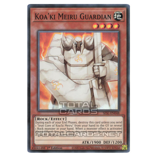Yu-Gi-Oh! - Secret Slayers - Koa&#039;ki Meiru Guardian (Super Rare) SESL-EN048