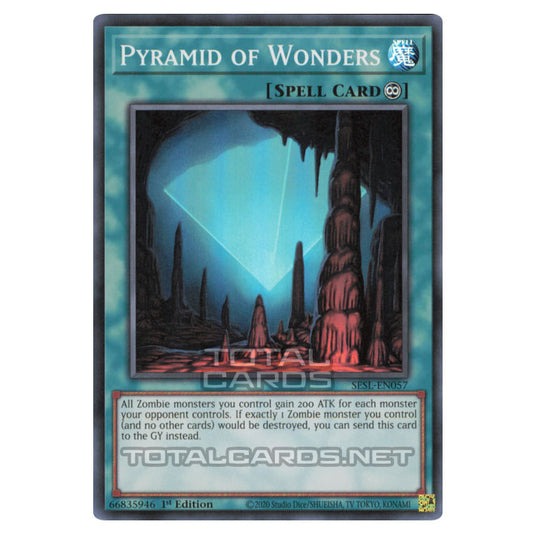 Yu-Gi-Oh! - Secret Slayers - Pyramid of Wonders (Super Rare) SESL-EN057