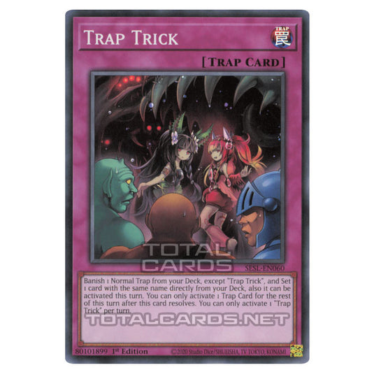 Yu-Gi-Oh! - Secret Slayers - Trap Trick (Super Rare) SESL-EN060