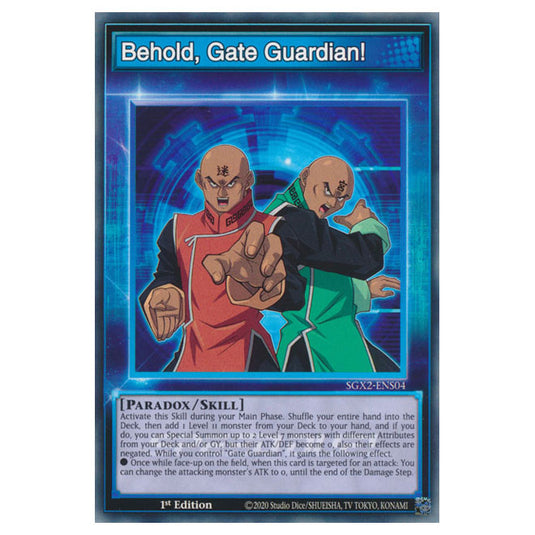 Yu-Gi-Oh! - Speed Duel GX: Midterm Paradox - Behold, Gate Guardian! (Common) SGX2-ENS04
