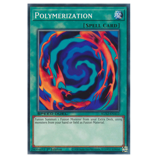 Yu-Gi-Oh! - Speed Duel GX: Midterm Paradox - Polymerization (Common) SGX2-ENA12