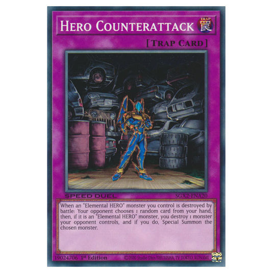 Yu-Gi-Oh! - Speed Duel GX: Midterm Paradox - Hero Counterattack (Common) SGX2-ENA20