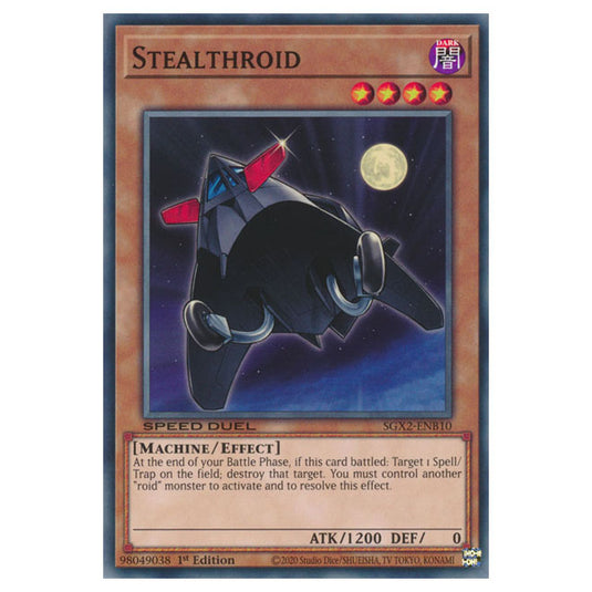 Yu-Gi-Oh! - Speed Duel GX: Midterm Paradox - Stealthroid (Common) SGX2-ENB10