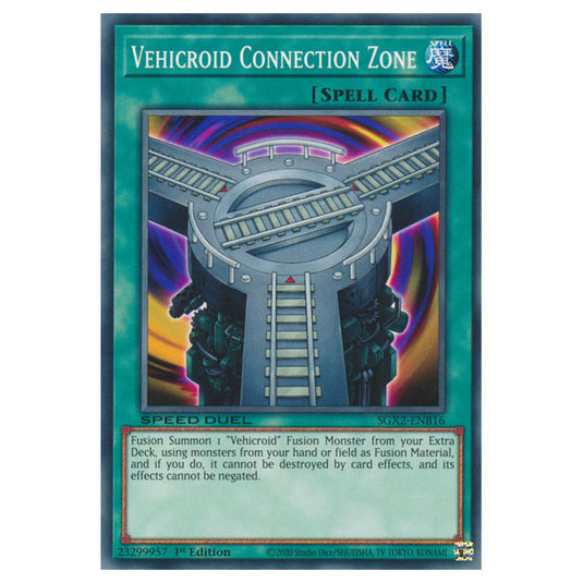 Yu-Gi-Oh! - Speed Duel GX: Midterm Paradox - Vehicroid Connection Zone (Common) SGX2-ENB16
