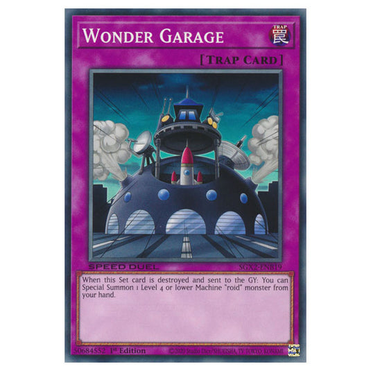 Yu-Gi-Oh! - Speed Duel GX: Midterm Paradox - Wonder Garage (Common) SGX2-ENB19