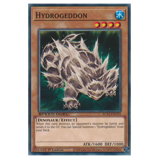 Yu-Gi-Oh! - Speed Duel GX: Midterm Paradox - Hydrogeddon (Common) SGX2-ENC03