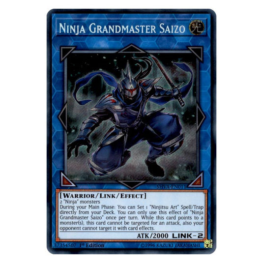 Yu-Gi-Oh! - Shadows in Valhalla - Ninja Grandmaster Saizo (Secret Rare Yu-Gi-Oh! - Shadows in Valhalla - Ninja Grandmaster Saizo (Secret Rare