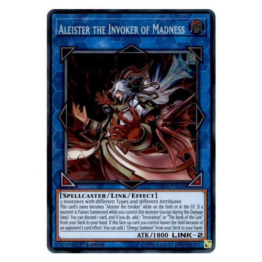 Yu-Gi-Oh! - Shadows in Valhalla - Aleister the Invoker of Madness (Secret Rare) SHVA-EN020