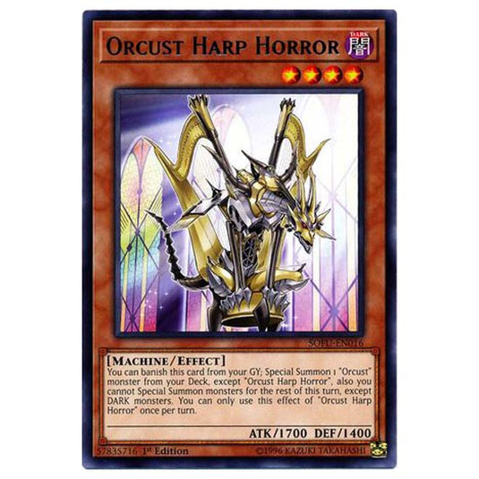 Yu-Gi-Oh! - Soul Fusion - Orcust Harp Horror (Rare) SOFU-016