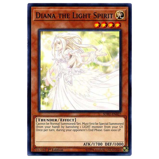 Yu-Gi-Oh! - Soul Fusion - Diana the Light Spirit (Common) SOFU-027